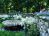 WATER FEATURE AND PLANTINGS