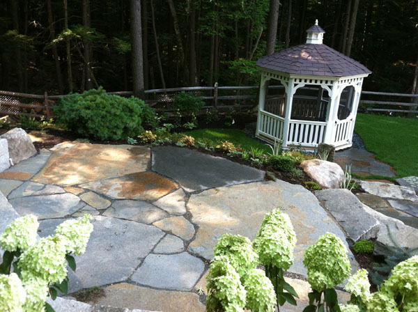 Stone Blossom designs patios and walkways